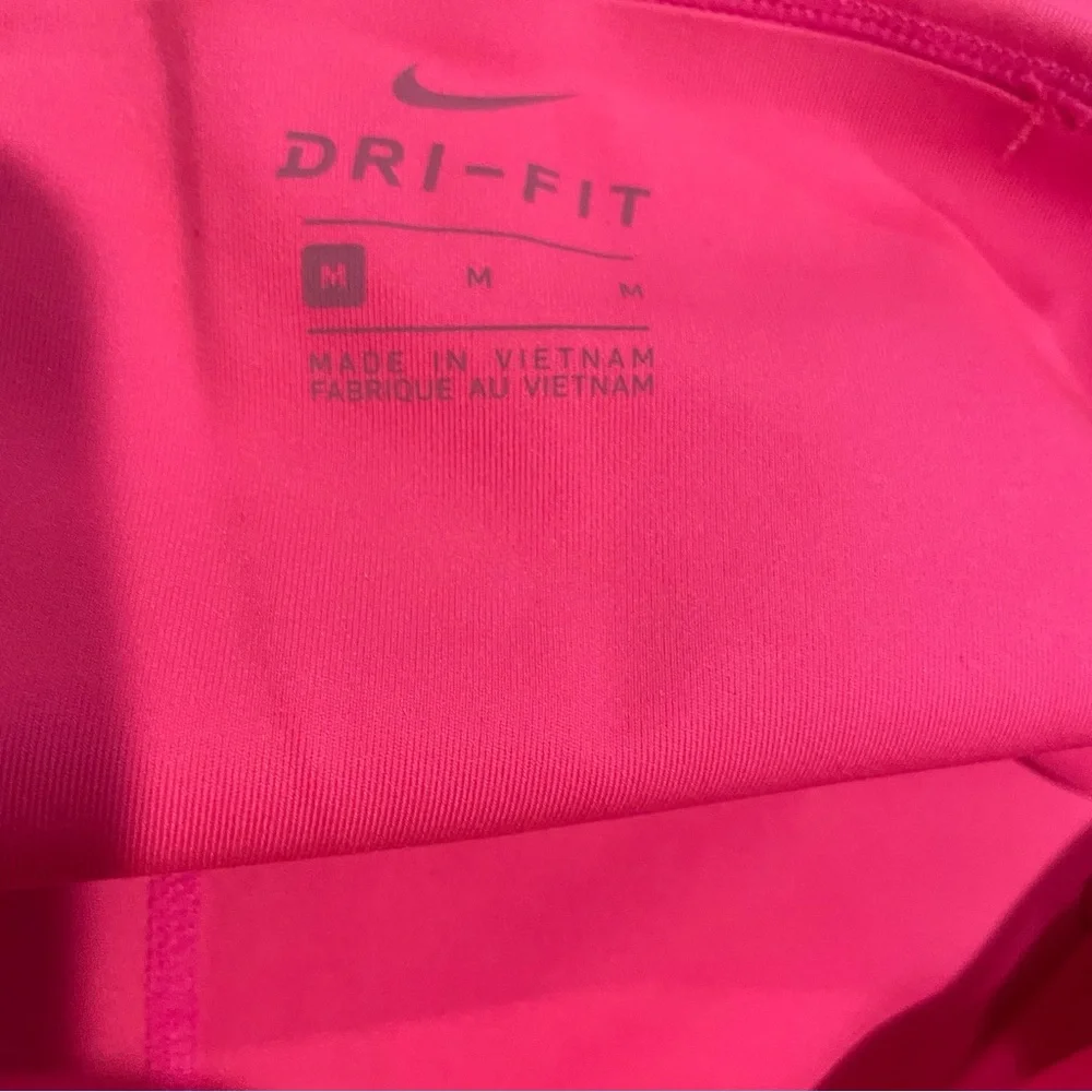 NWT Nike One Luxe Women's Mid-Rise 7/8 Leggings Hyper Pink Medium‎